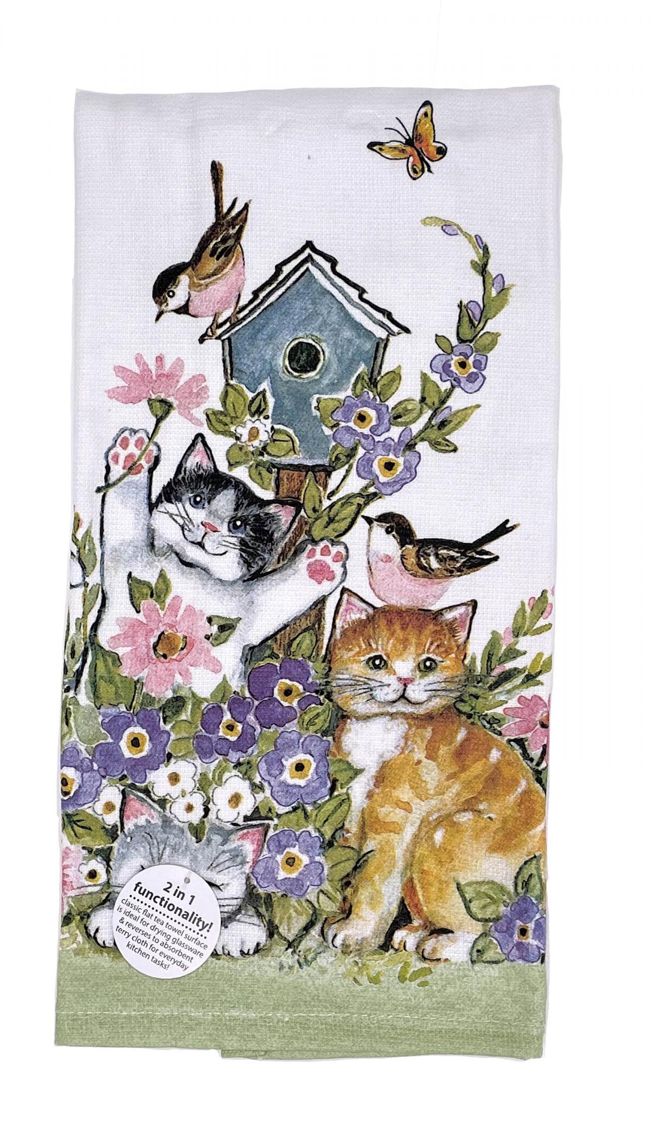 Curious Kittens Kitchen Towel